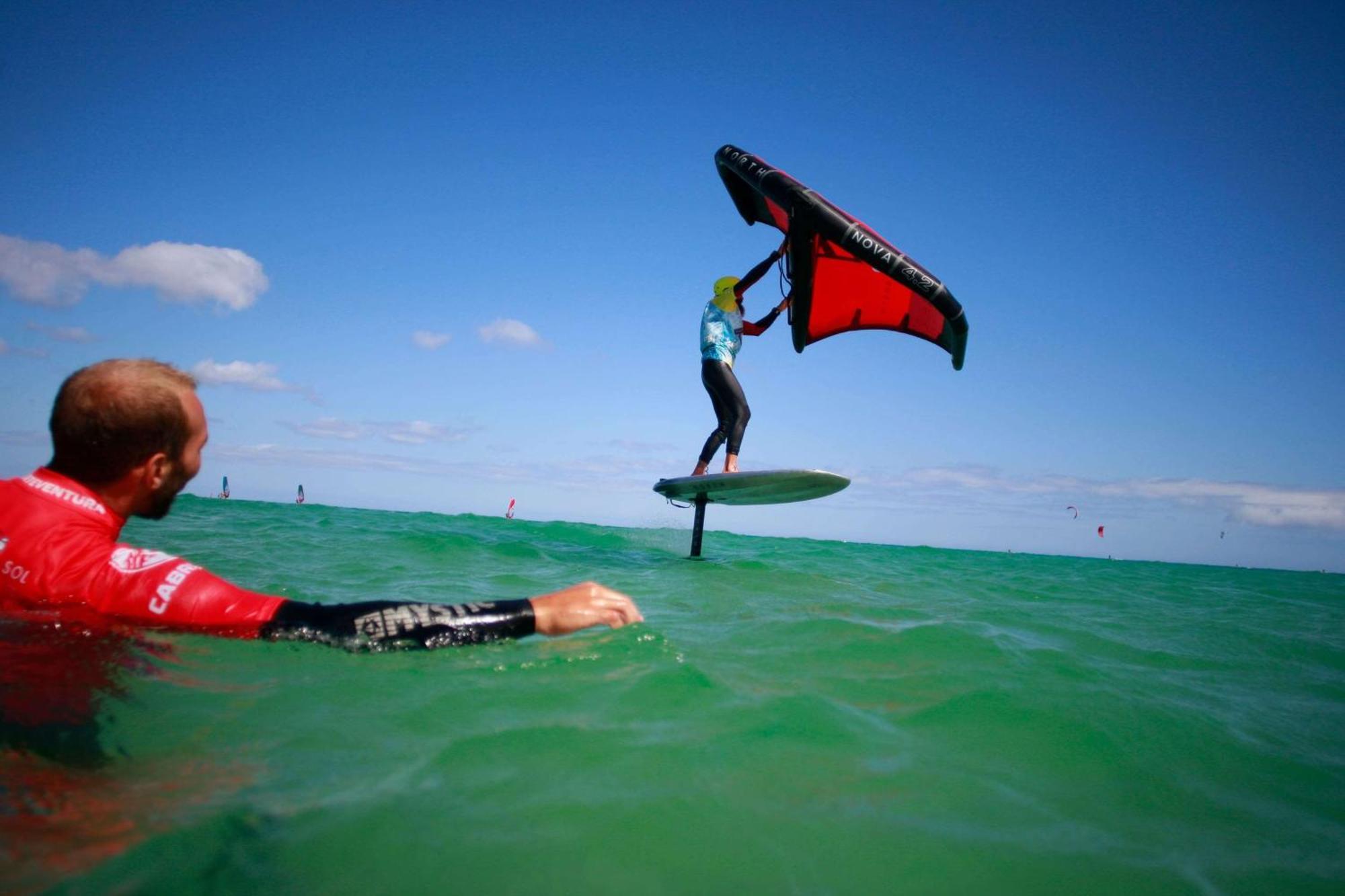 เมเลีย กอร์ริโอเนส ฟวยร์เตเบนตูรา Hotel กอสตากาลมา ภายนอก รูปภาพ Wingfoiling