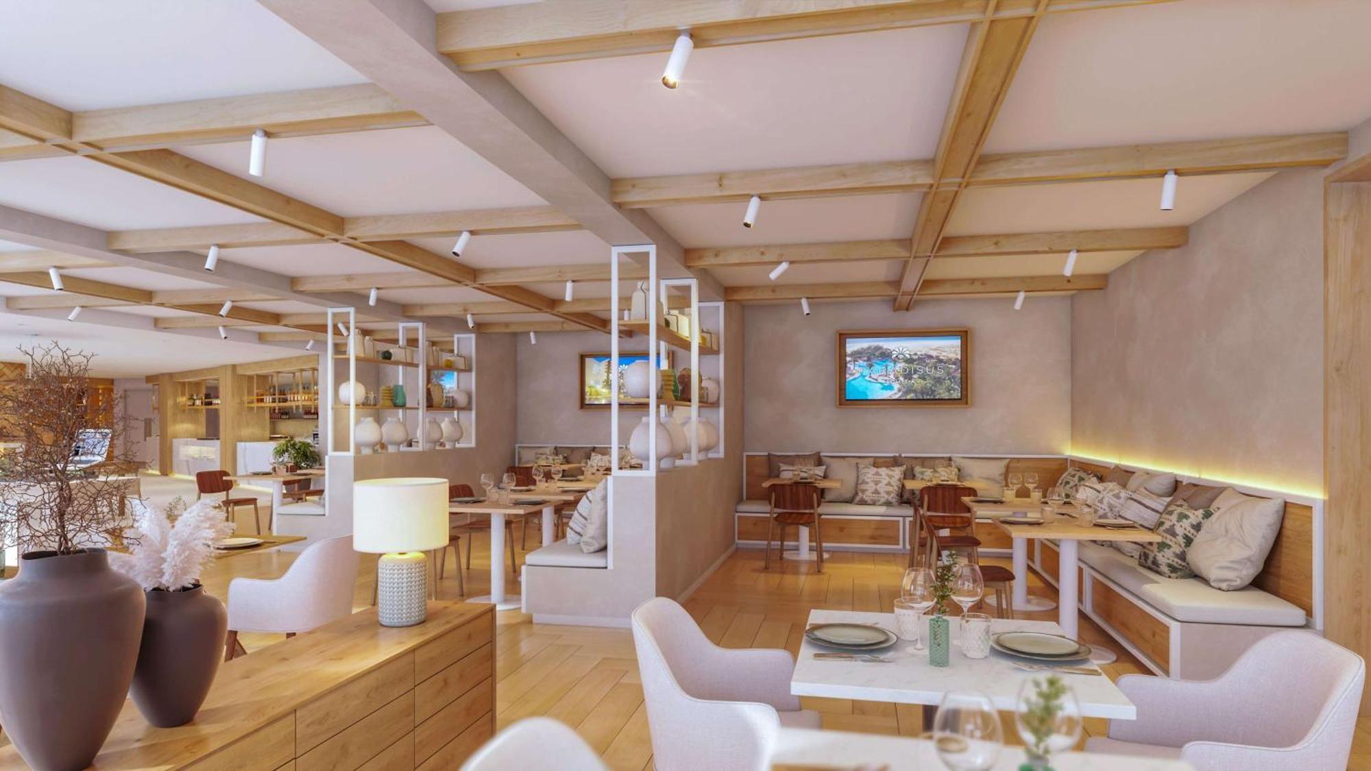 เมเลีย กอร์ริโอเนส ฟวยร์เตเบนตูรา Hotel กอสตากาลมา ภายนอก รูปภาพ The interior of the restaurant