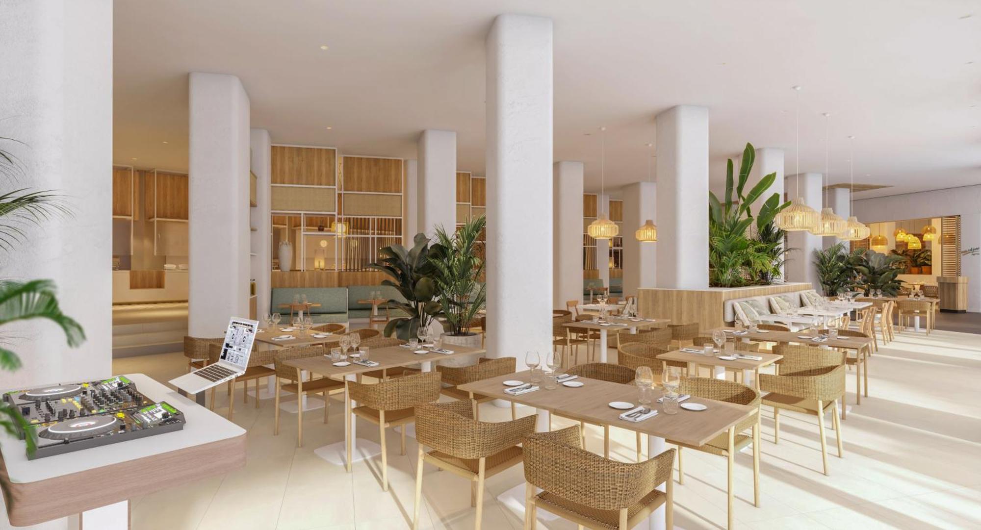 เมเลีย กอร์ริโอเนส ฟวยร์เตเบนตูรา Hotel กอสตากาลมา ภายนอก รูปภาพ The restaurant