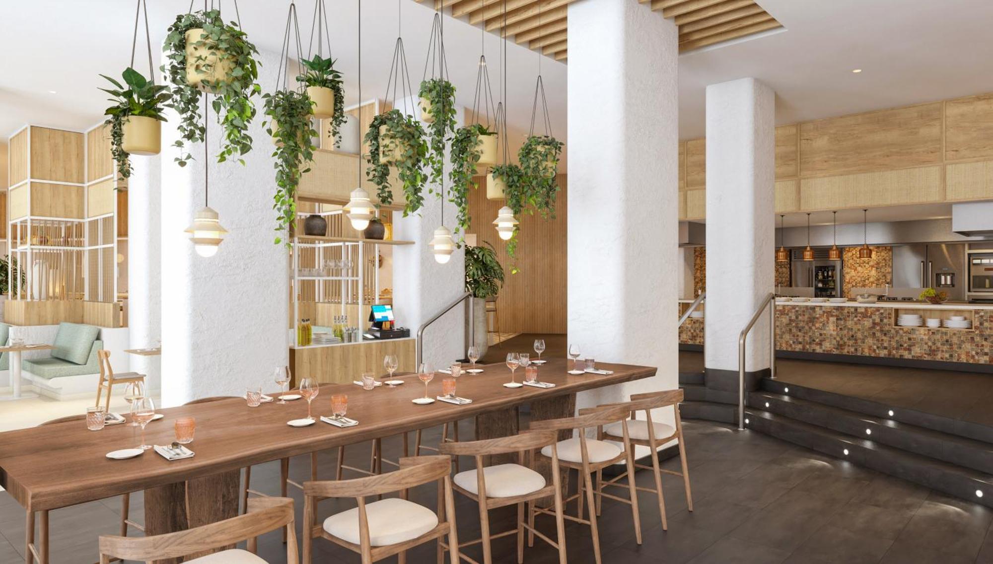 เมเลีย กอร์ริโอเนส ฟวยร์เตเบนตูรา Hotel กอสตากาลมา ภายนอก รูปภาพ Restaurant interior